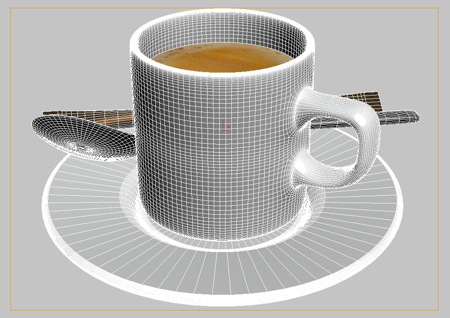 3d model espresso cup