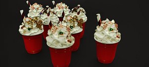 CAFE COFFE LATTE COLLECTION 2023 3D model