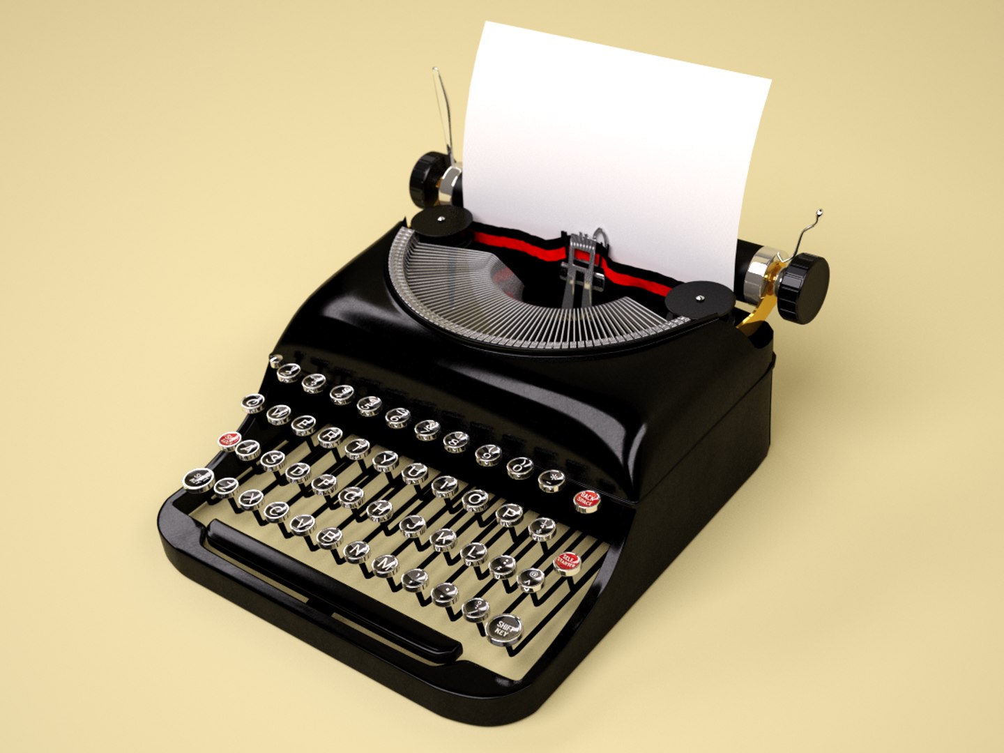 Iray Writing Machine 3d Max