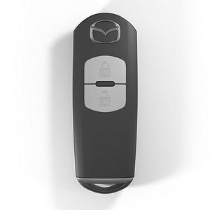 Mazda key 3D