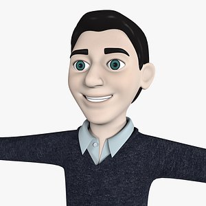 cartoon man toon max