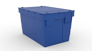 Euronorm box with integrated lid model