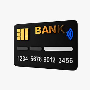 Bank Card 3D model