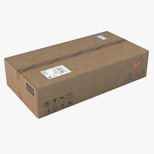 Cardboard Box Long UHD model