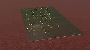 3D olive harvesting net