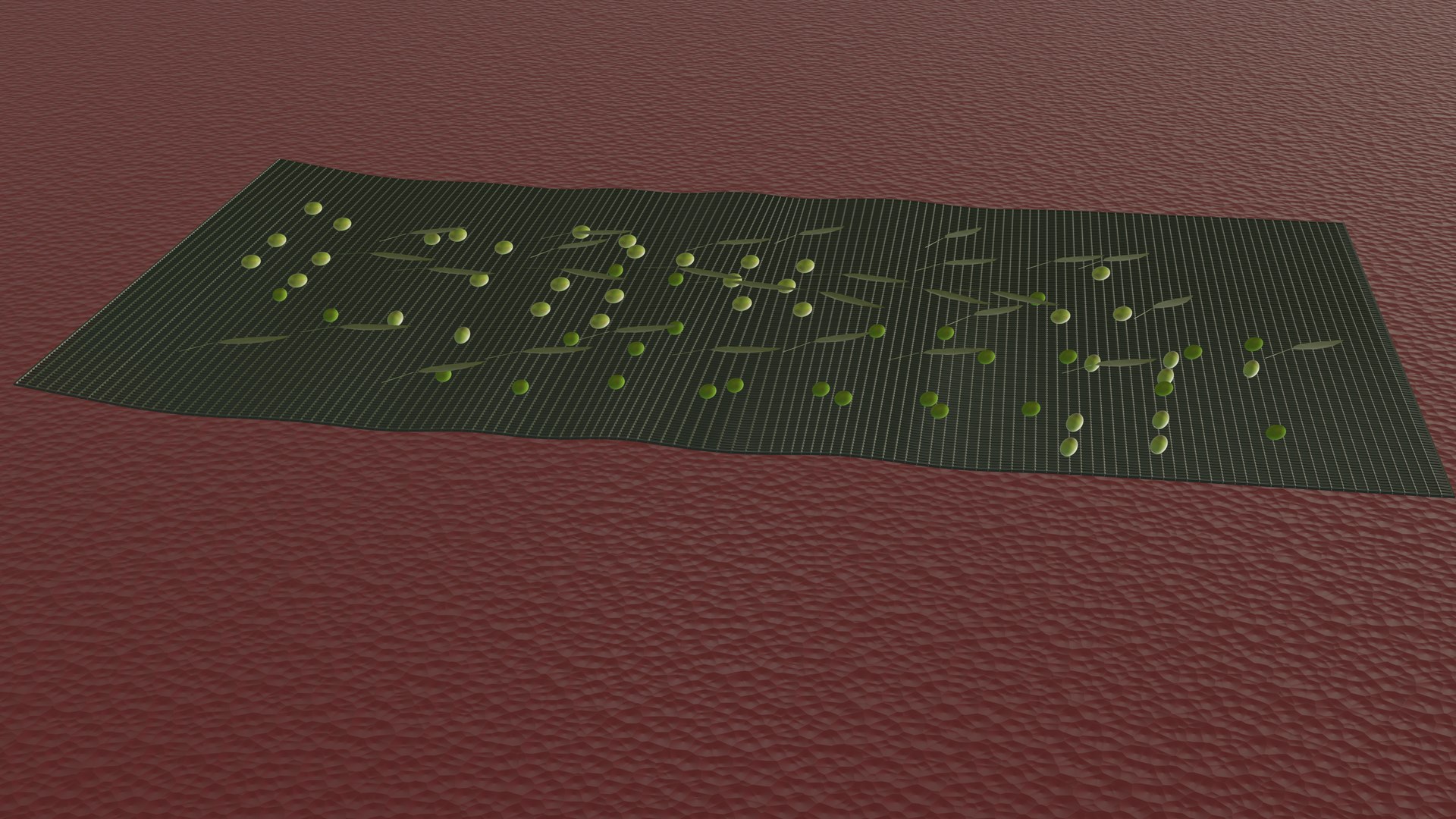 3D olive harvesting net - TurboSquid 1637562