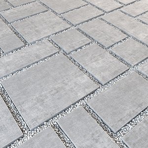 Paving decor n24 3D model