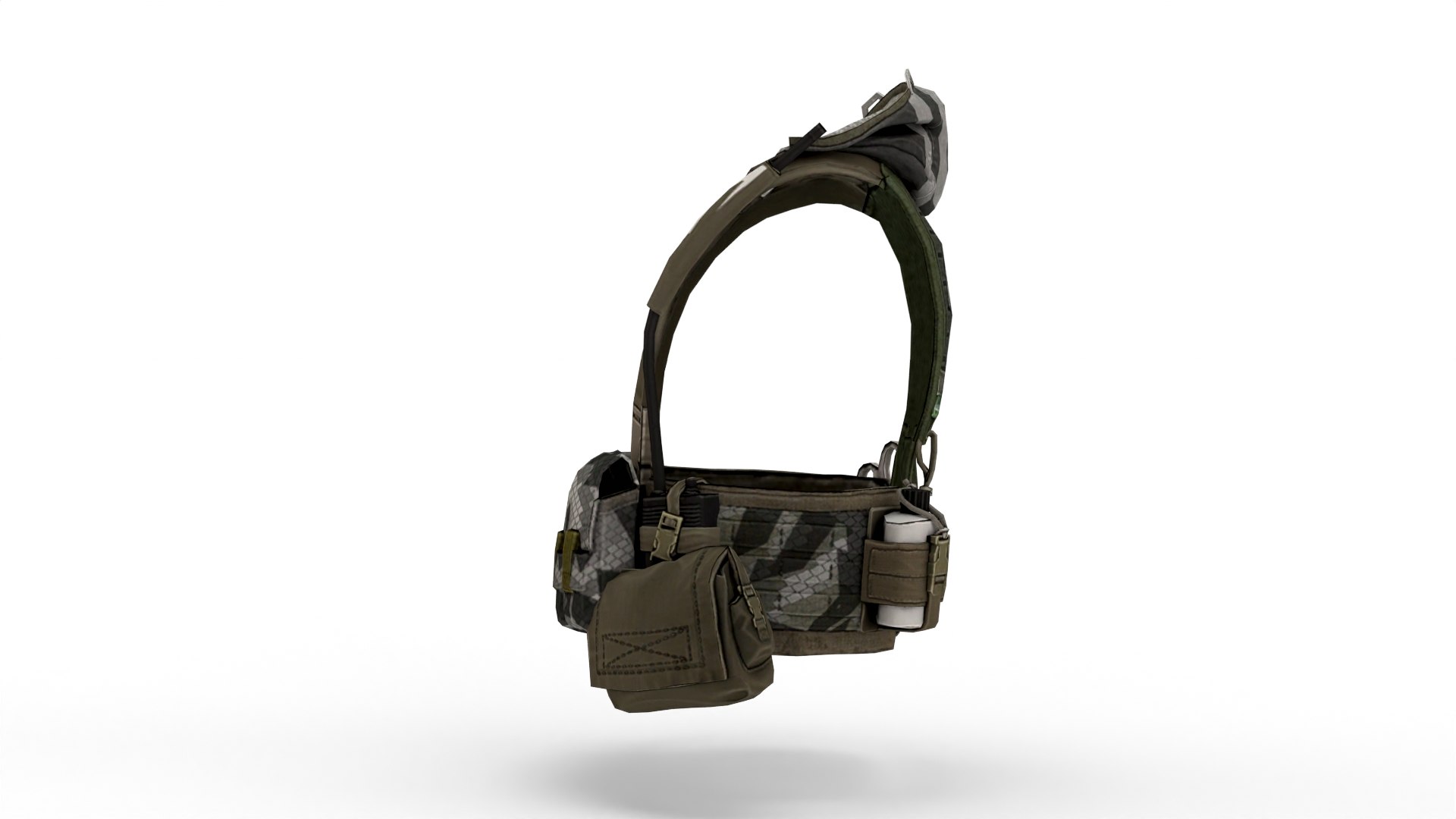 3D Model Combat Vest 3D Model - TurboSquid 2217032