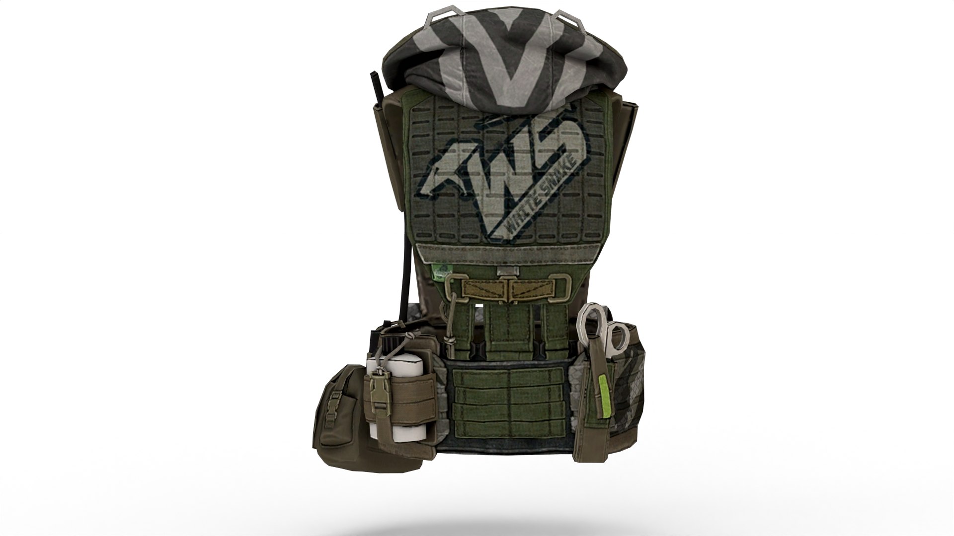 3D Model Combat Vest 3D Model - TurboSquid 2217032