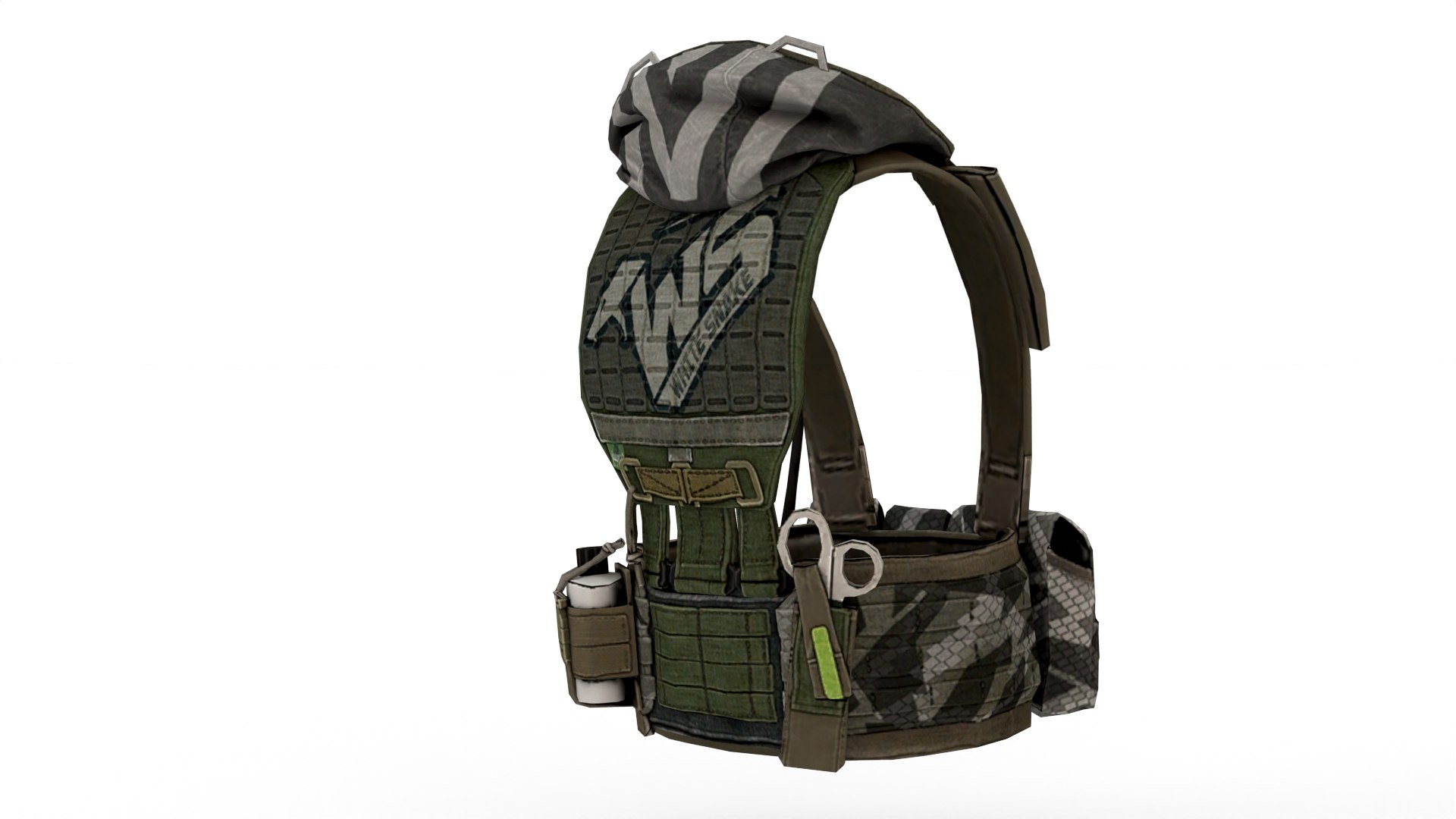 3D Model Combat Vest 3D Model - TurboSquid 2217032