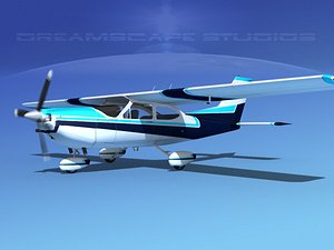 3D model cessna 177 cardinal