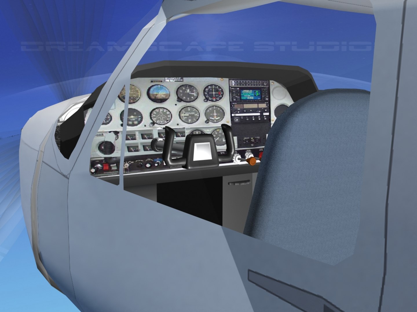 3D model cessna 177 cardinal - TurboSquid 1311346