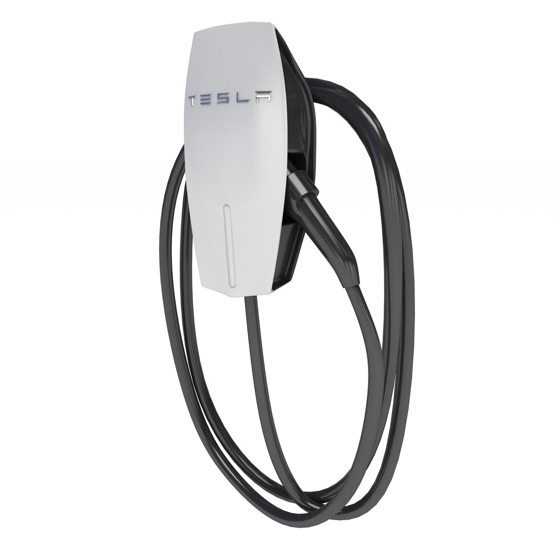 3D TESLA Wall Connector Model TurboSquid 1917132