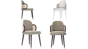 Blakey dining chair 3D