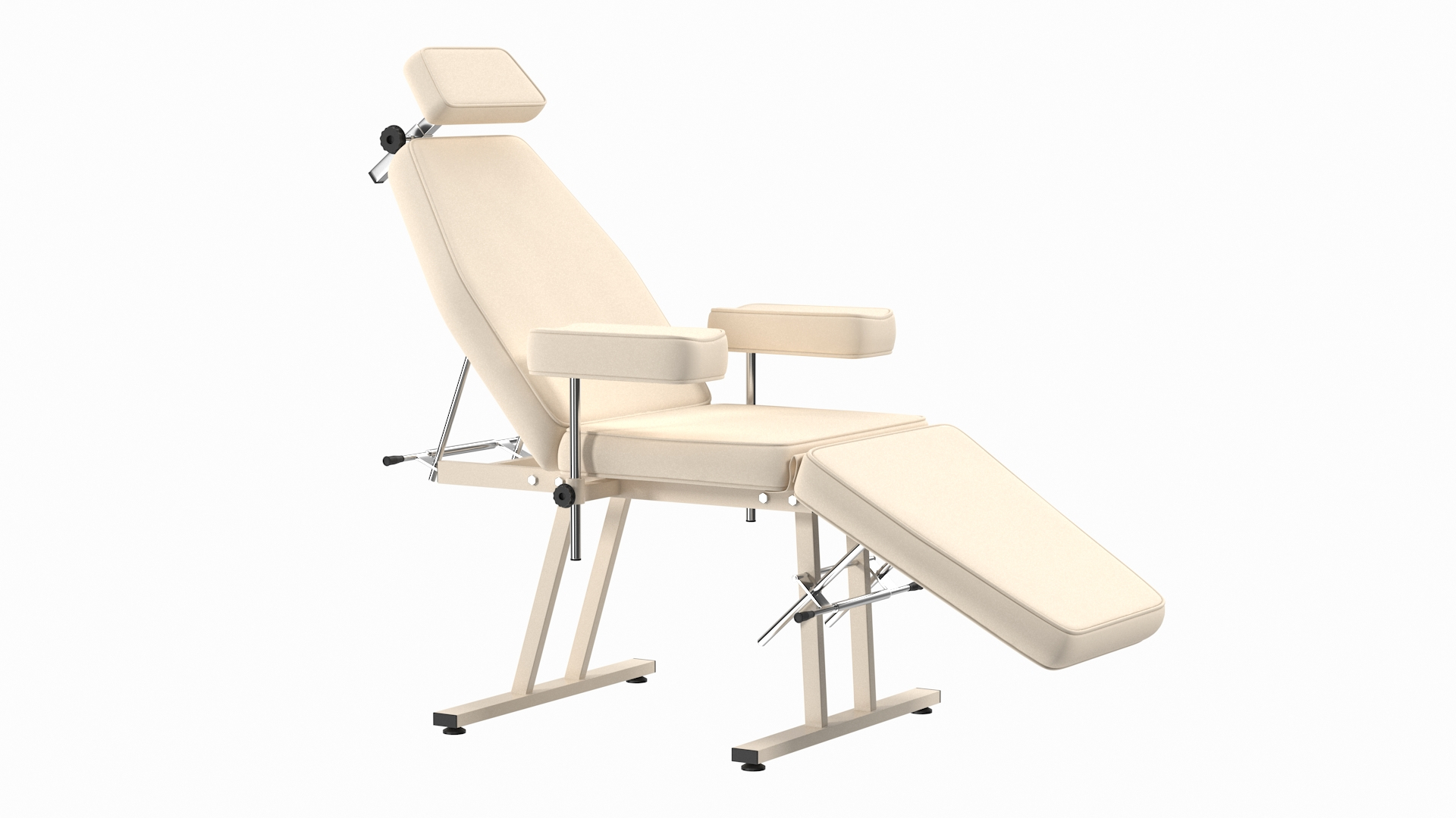 Patient Examination Couch Beige 3D model - TurboSquid 2065223