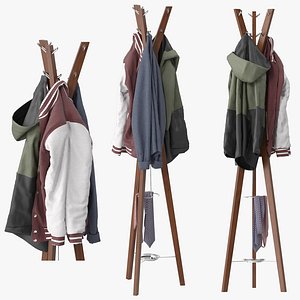 3D hanny coat stand