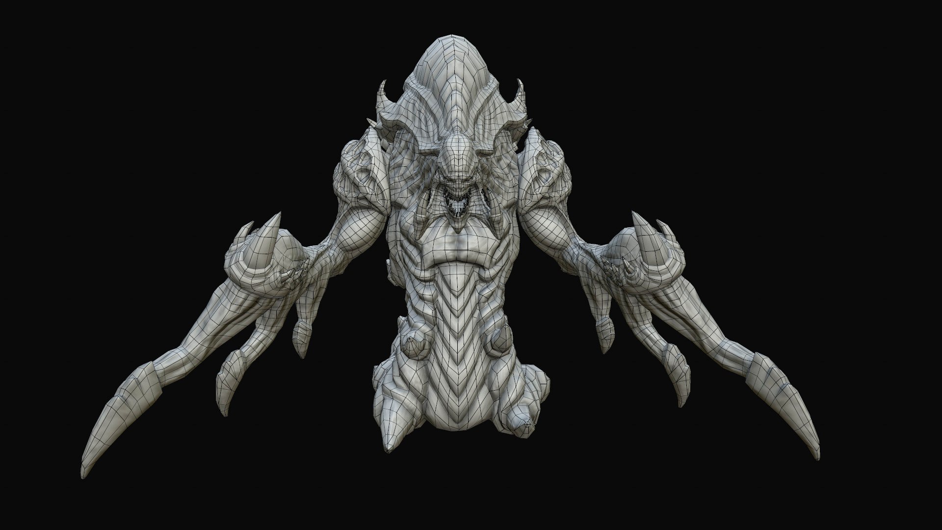 Hydralisk Starcraft Rigged Animation Model - TurboSquid 1302456