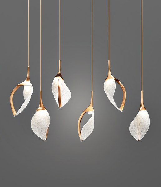 Modern metal chandelier model3Dモデル TurboSquid 2056437