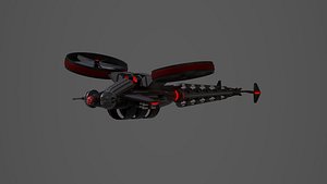 3D C-35 Dragonfly model