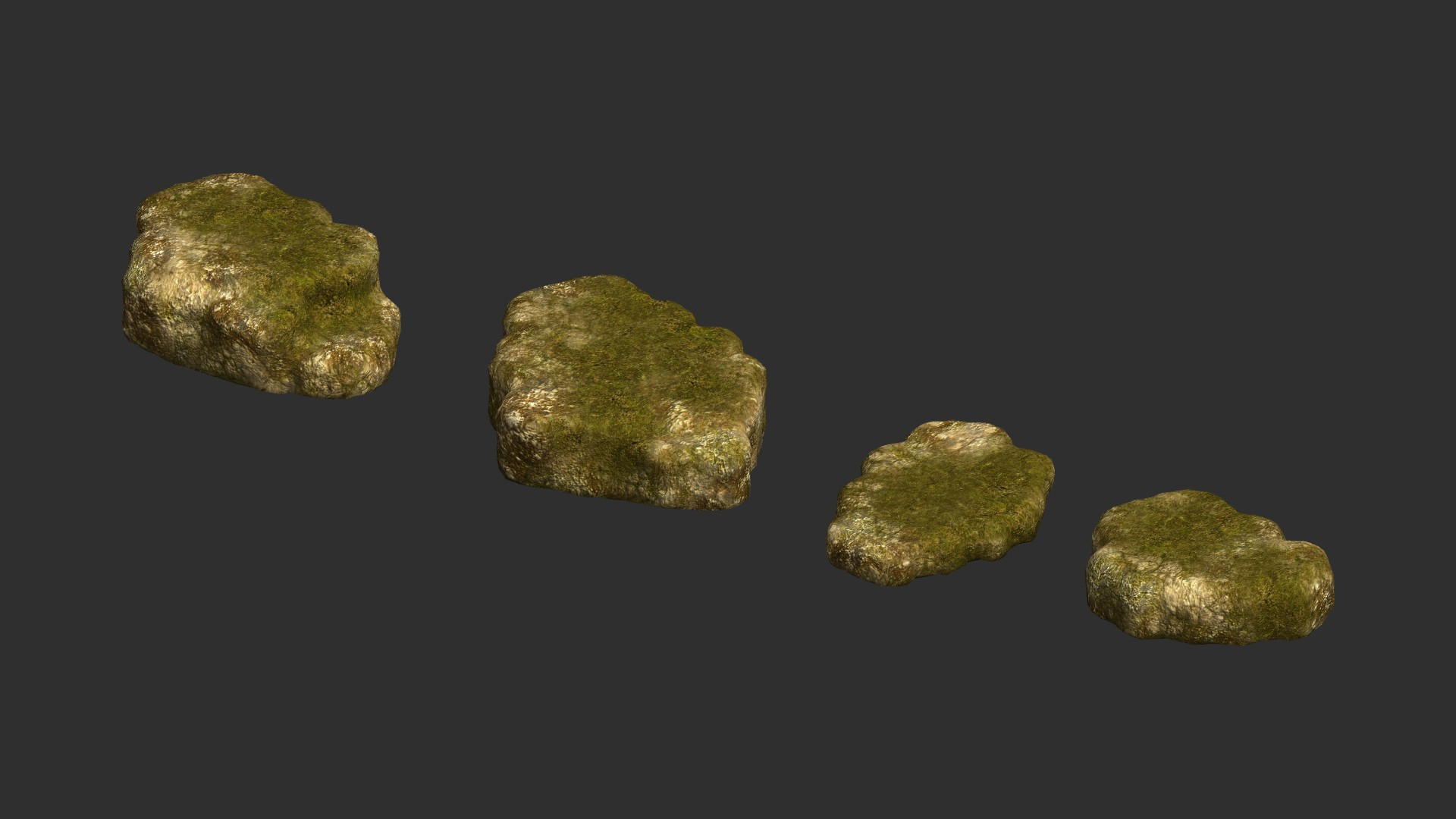 3D Cave Platform 2 - Moss 3 - TurboSquid 2068891