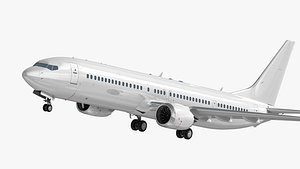 Boeing 737-9 MAX Generic White