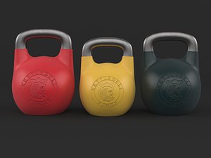 3D kettlebell set