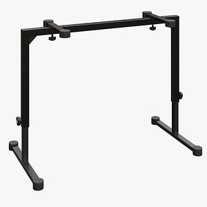 3D keyboard stand model