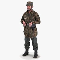 WW2 German Soldier Fallschirmjager Luftwaffe
