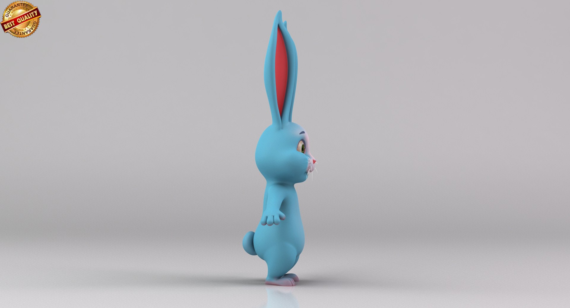 Bunny Rabbit Cartoon Obj