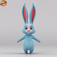 Cartoon Bunny Rabbit Biped