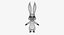 Cartoon Bunny Rabbit Biped