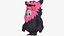 Fall Guys Wolf Skin Game Character 8K