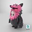 Fall Guys Wolf Skin Game Character 8K