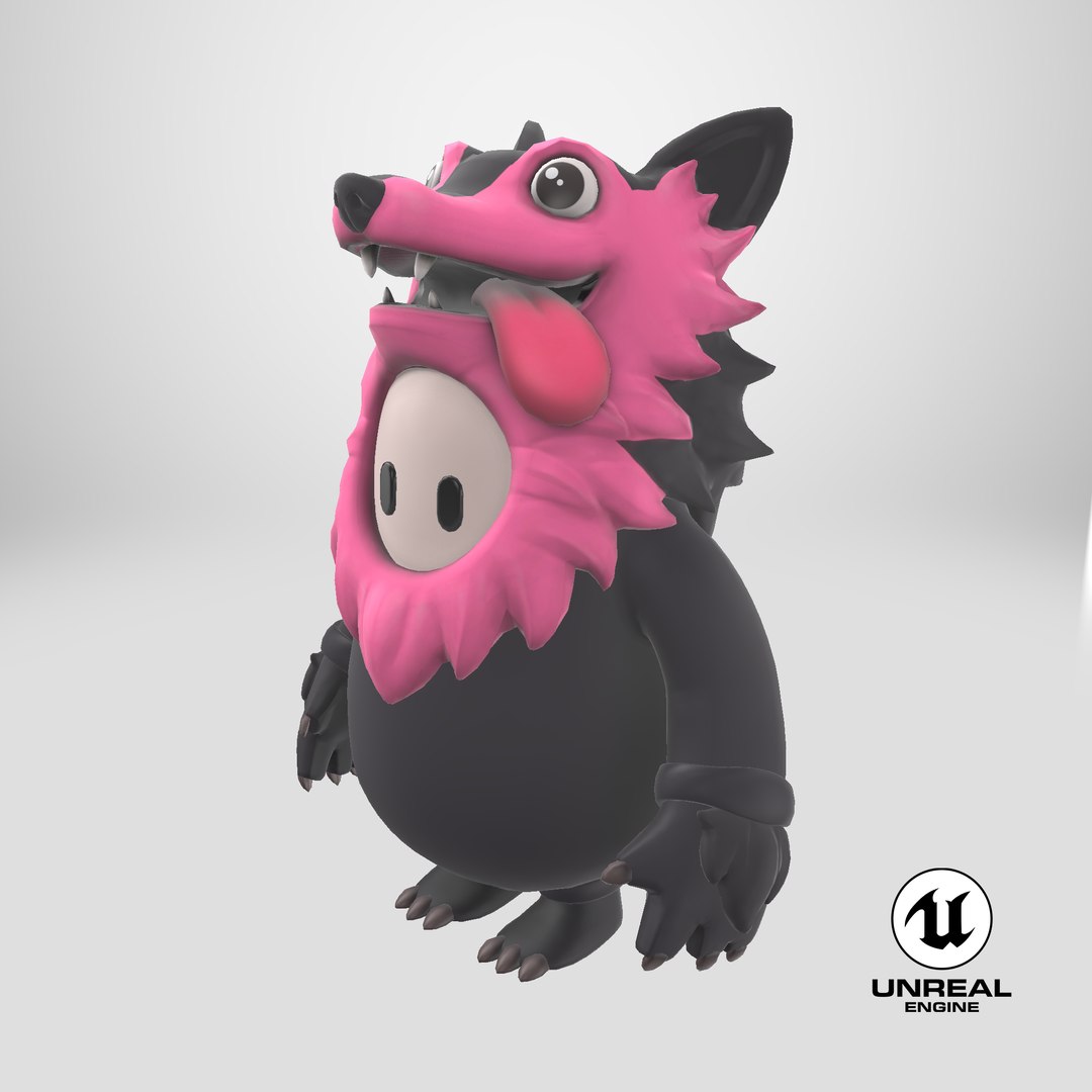 3D Fall Guys Wolf Skin Game Character 8K model https://p.turbosquid.com/ts-thumb/1u/BLhYt9/vF/stemcell_unreal_render/png/1718798025/1920x1080/fit_q87/9000a0aafe81cd17c6f7bf92b23c6eaeddc4b871/stemcell_unreal_render.jpg