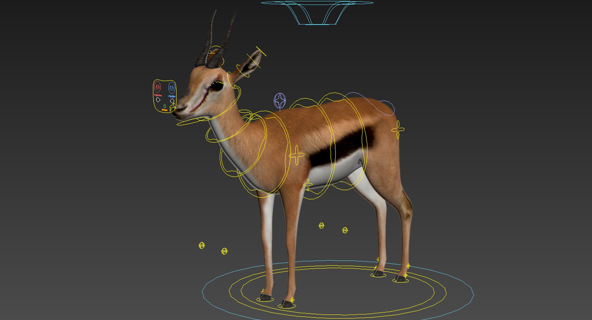 3D gazelle fur animation rig model https://p.turbosquid.com/ts-thumb/1u/D0MaPg/5ohjLOf4/controlers/png/1516900121/1920x1080/fit_q87/9013e5c6a2b1bbb6f22ad53736b5c3bc40671720/controlers.jpg
