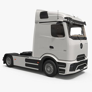Mercedes eActros 600 Electric Truck Cab 2024 White