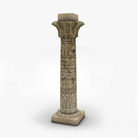 Ancient Egyptian pillar