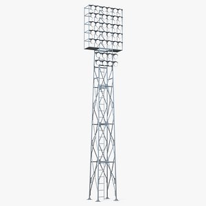 Spotlights Lighting Tower Illuminated