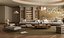 3D modern living room model