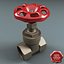 3ds max gate valves v1