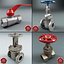 3ds max gate valves v1