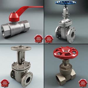 Gate Valves Collection V1