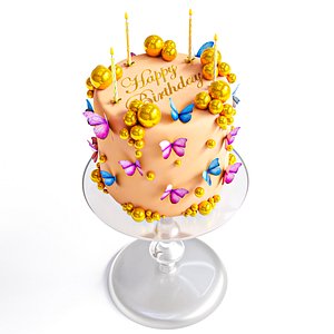 Birthday Cake 3D