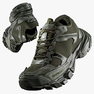 BALENCIAGA TRACK 3 SWAMP THING STELL GARMENT 3D model