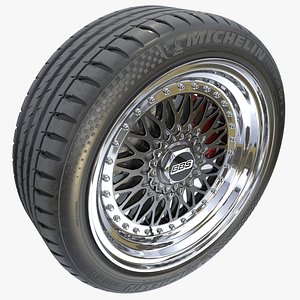 bbs wheel 3d max