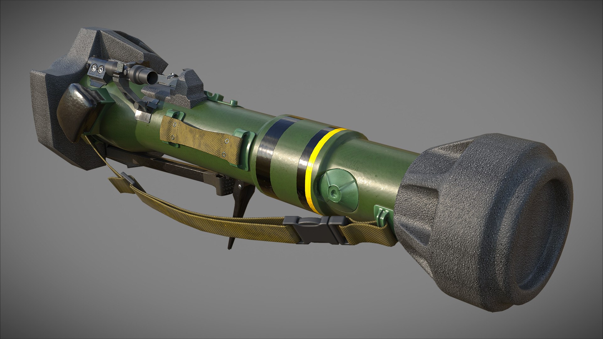 NLAW Anti-Tank Weapon 3D Model - TurboSquid 1872303