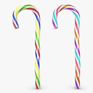 3d max realistic candy cane 06