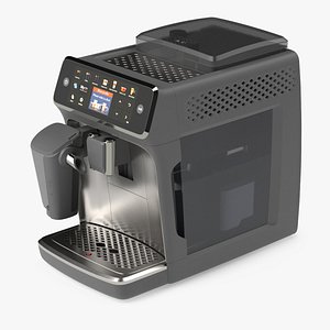 Automatic Espresso Machine Lights On 3D model