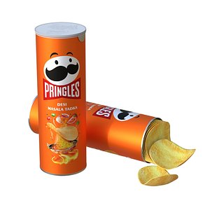 Pringles desi masala tadka 3D