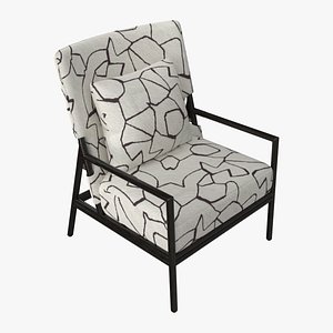 Chair Baker Brazos 3D